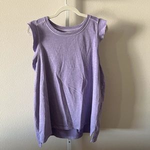 Sonoma French Terry Ruffled Tank